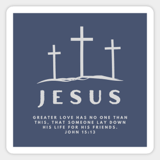 Calvary Crosses Sticker